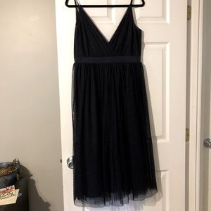 Express - Navy Blue Midi Dress - Size 6